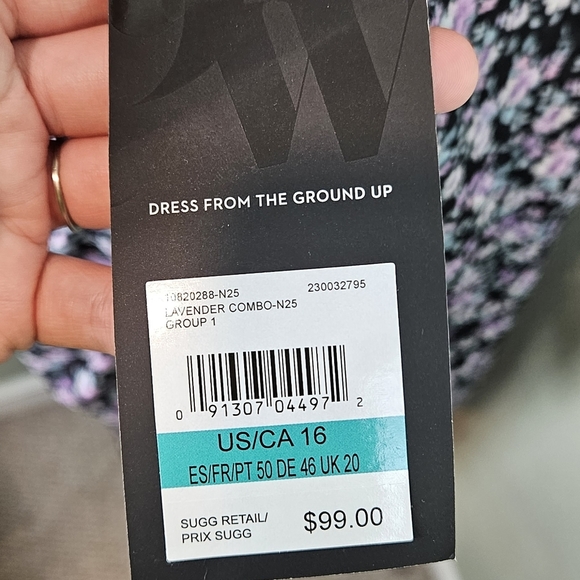 NWT Nine West Women's Floral-Print Ruched Mesh Midi Dress Size 16 Goth 90s Y2K - Picture 12 of 14